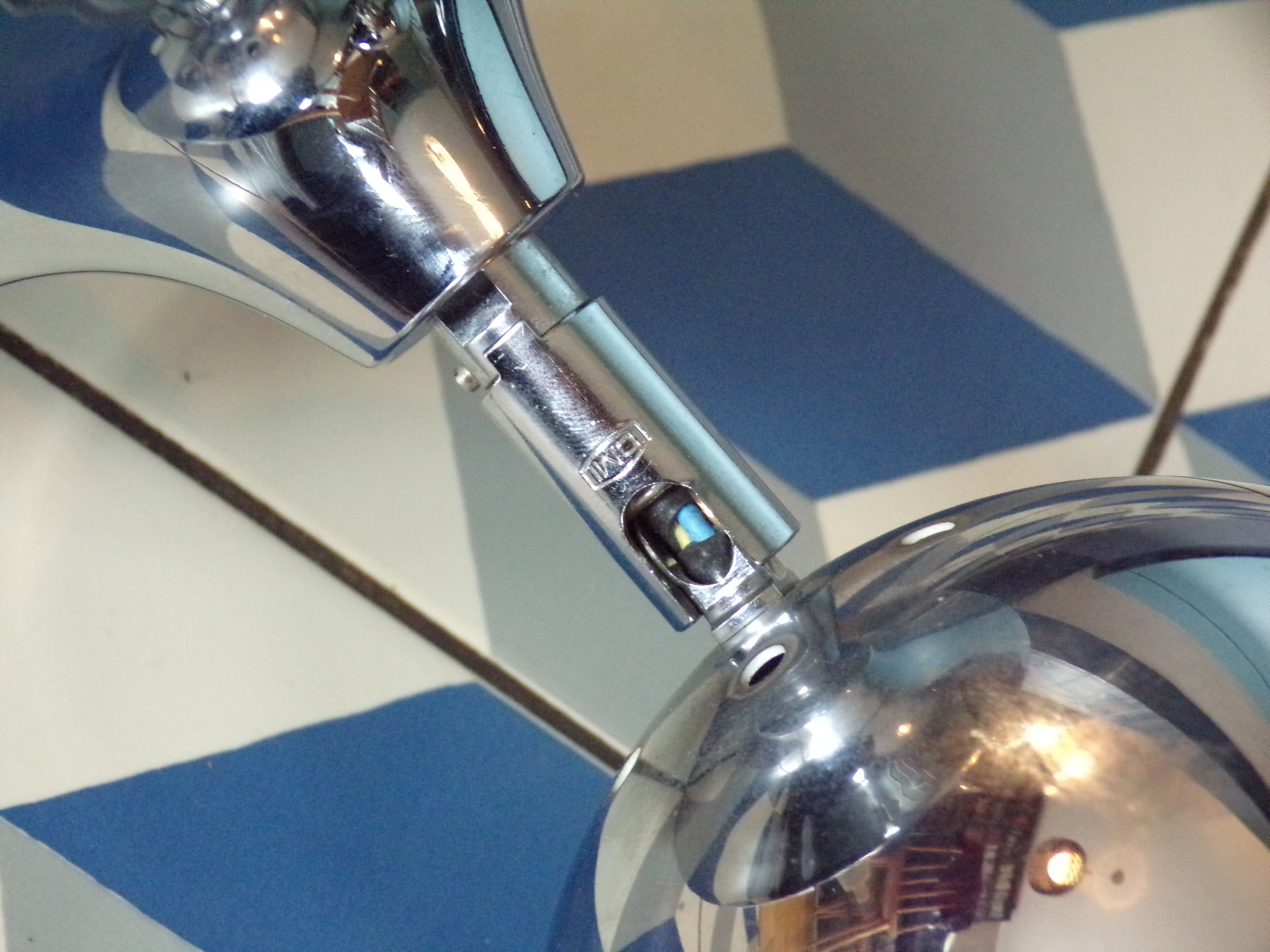 Pair of Lambert Rohrer eye-ball wall lamps