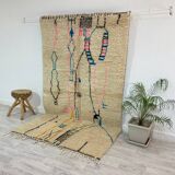 Handmade moroccan berber carpet 264 x 150 cm