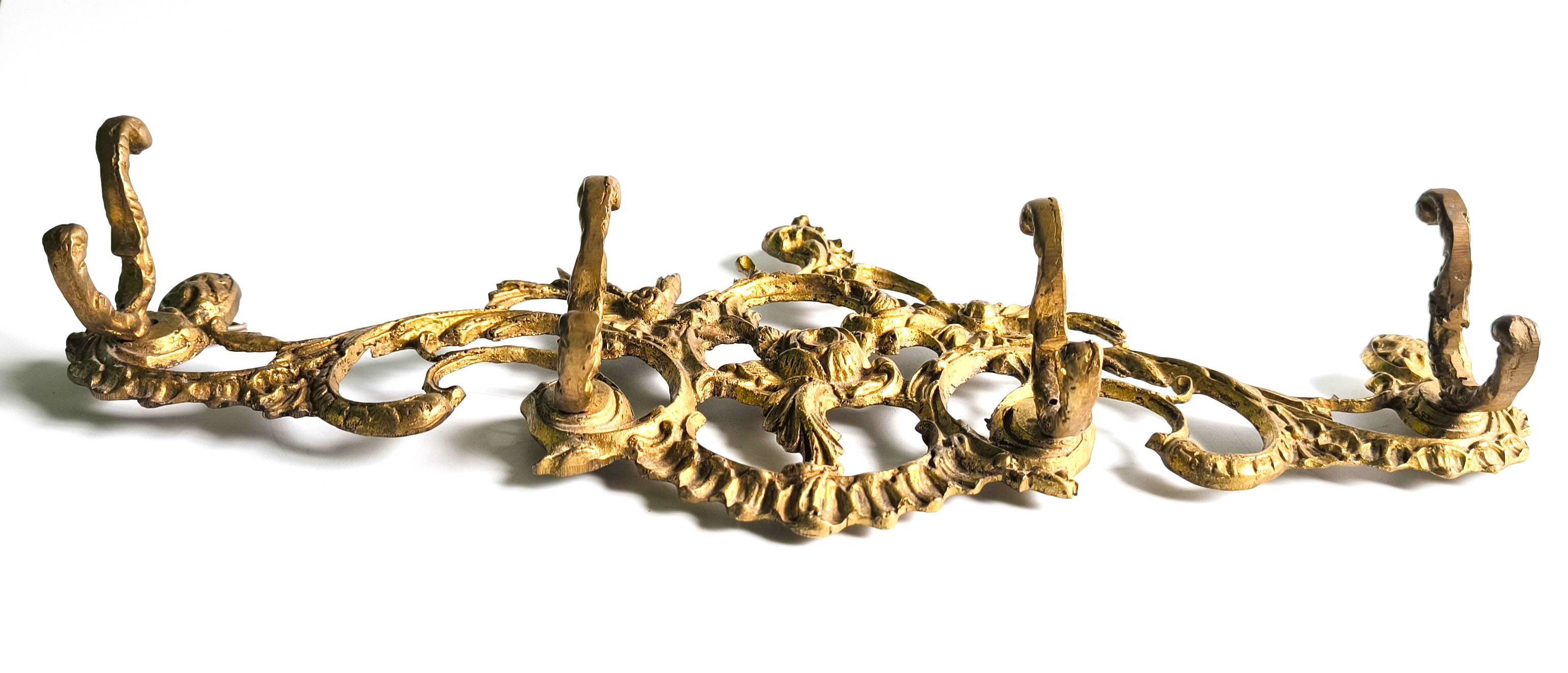 Pure French bronze coat rack from the 1950s.