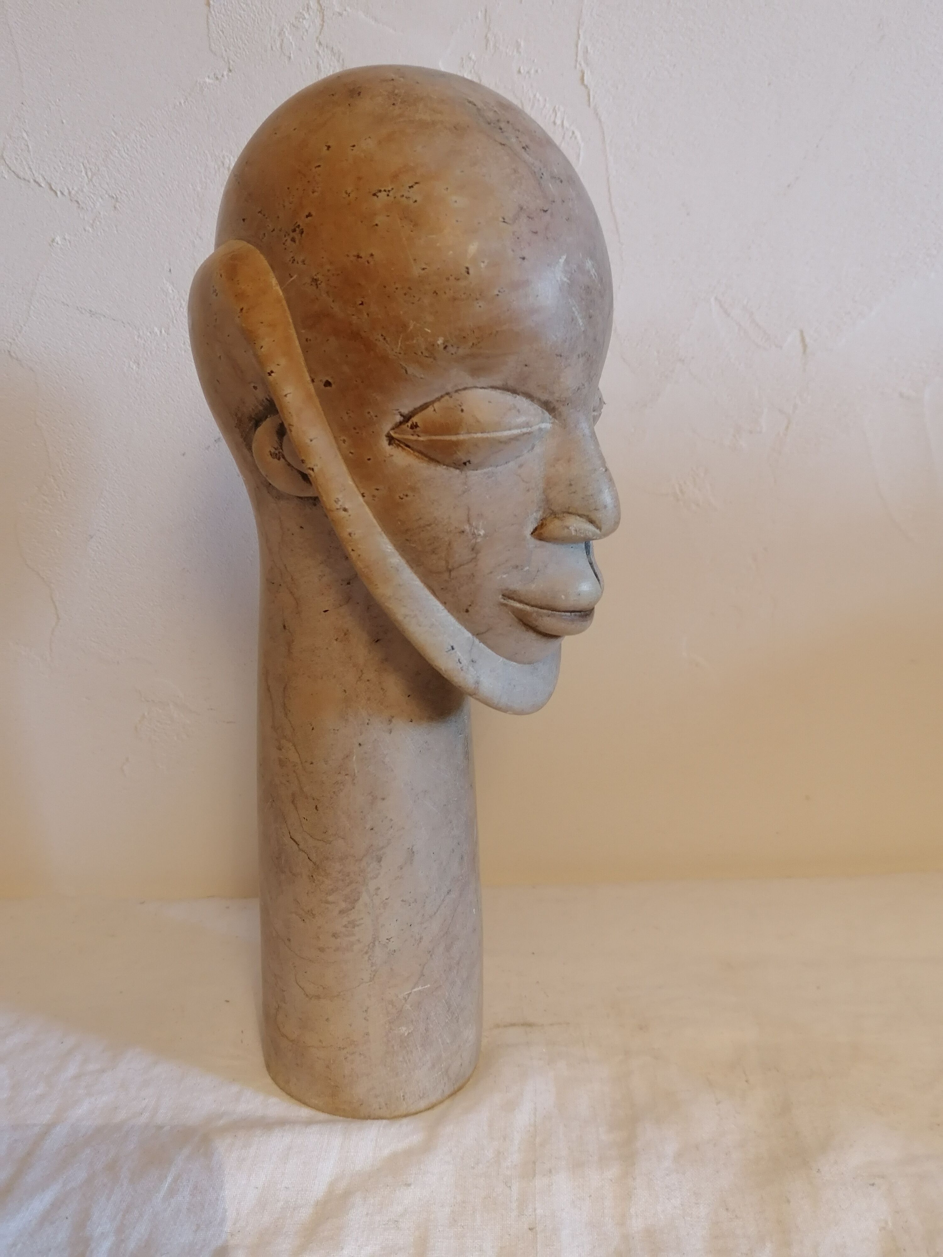 Stone bust