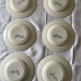 Jules Vieillard Bordeaux Plates