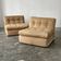 Pair of Amanta low chairs by Mario Bellini for C&B Italia, 1960s.
