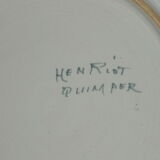 Quimper Henriot dishplate
