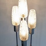 4-light staircase floor lamp from the 60s/70s