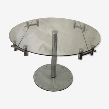 Table en verre