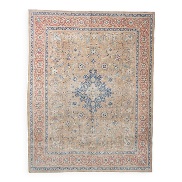 10x13 Blue & Peach Classic Pattern Persian Rug, 308x393Cm