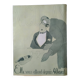 A paper advertisement from a period magazine 1956 humor house wine nicolas!!