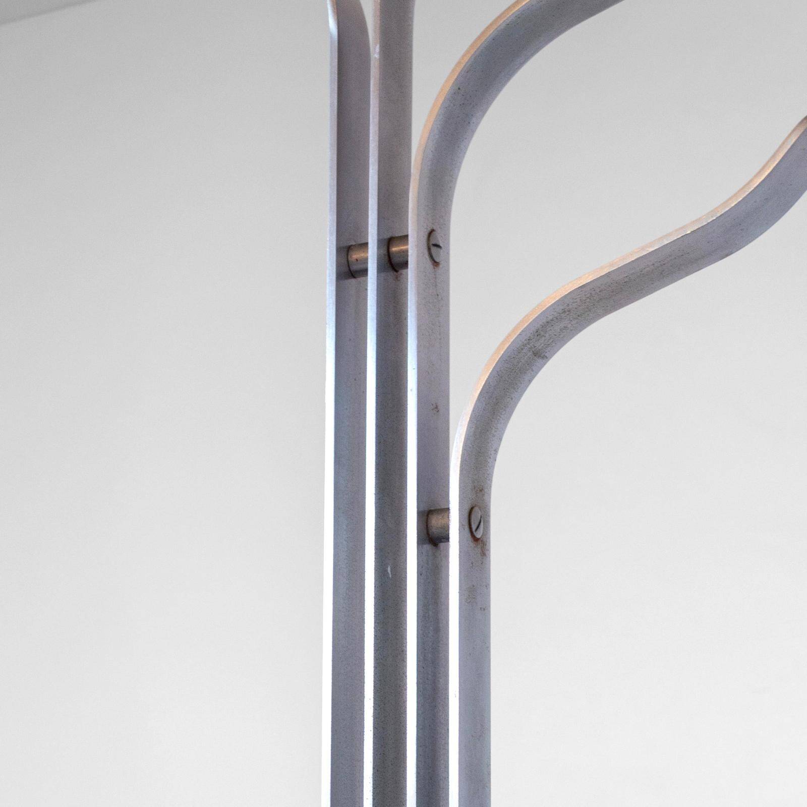 Midcentury modern sculptural Italian coat rack, Acerbis design