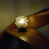 Vintage glass sconce 70s