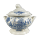 English soup in Crown Devon fine earthenware