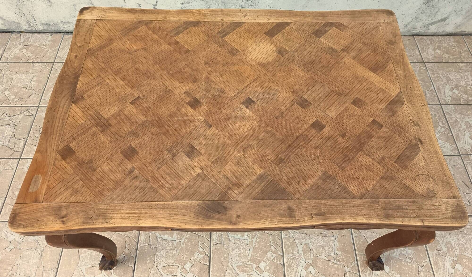 Louis XV style beech table