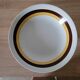 Set of 9 vintage 70s deep plates