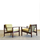 Pair of Scandinavian armchairs