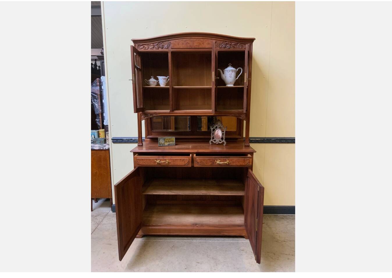 Antique - Buffet, Vertiko, Sideboard - Jugendstil, Art Nouveau
