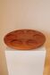 Rotating aperitif platter "Lazy Susan" in teak