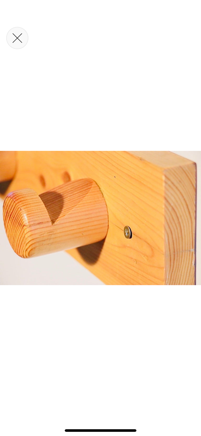 70s Long Coat Rack from Les Arcs Charlotte Perriand Coat Rack from