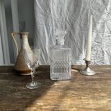 Whiskey decanter frieze diamond tips H23