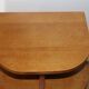 Tripod bedside table with oak veneer, 1950