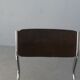 Series of 4 vintage tubular chairs 70