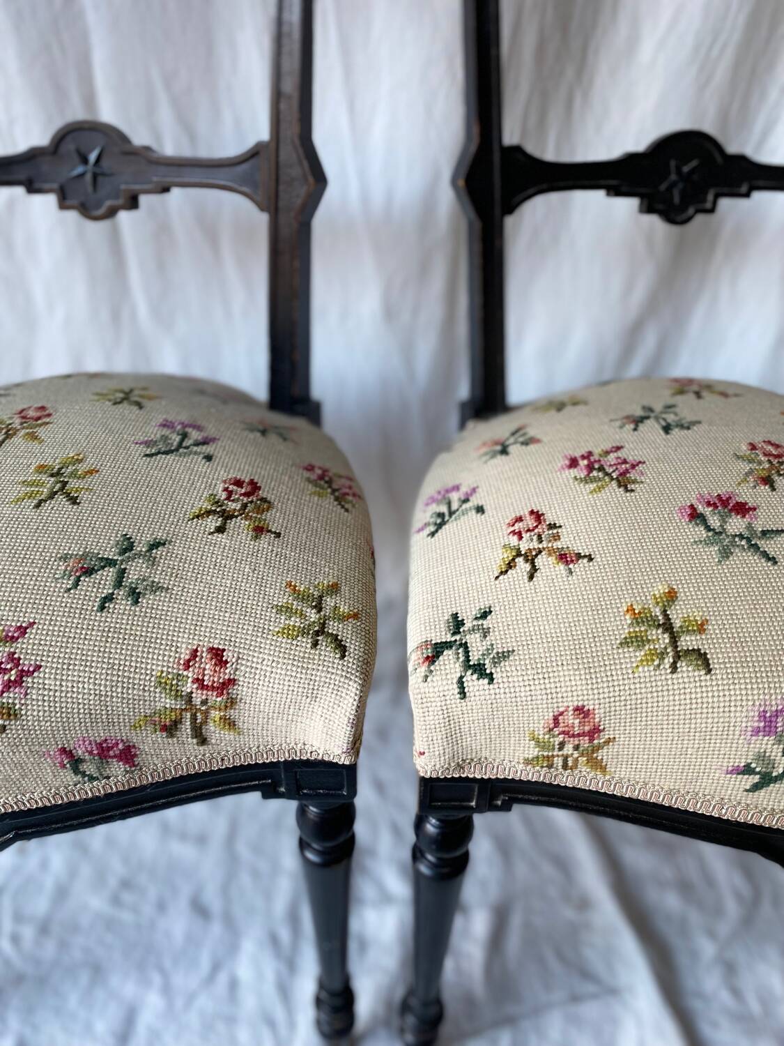 Pair of Napoleon III chairs