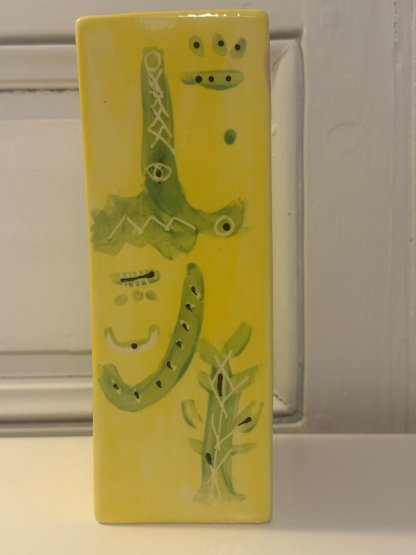 Hand-painted vase
