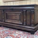 Large 18th century oak chest