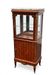 Louis XVI style display cabinet, 19th century, marble and gilded bronzes.
