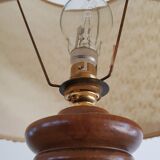 Cotton wood table lamp