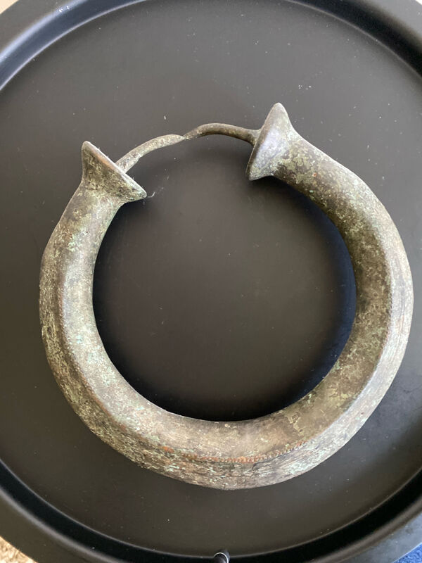 Grande monnaie de prestige africaine – Bronze massif – Afrique de l’Ou