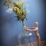 Demijohn 5L transparent straight