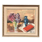 Original Swedish Oil on Canvas – “Still Life” – Signed – Vintage & Framed