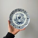 Old decorative plate Boch Delft