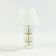 Scandinavian Mid Century Glass Bedside Table Lamp by C. Fagerlund, 1960s