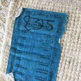 Vintage beni ouarain carpet, 1970