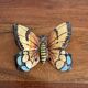 Ceramic butterfly to hang
