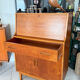 Vintage Jentique teak secretary desk