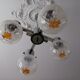 Chandelier in Murano glass for Mazzega