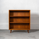 Mid century german bookcase made of solid teak, circa 1970, germany