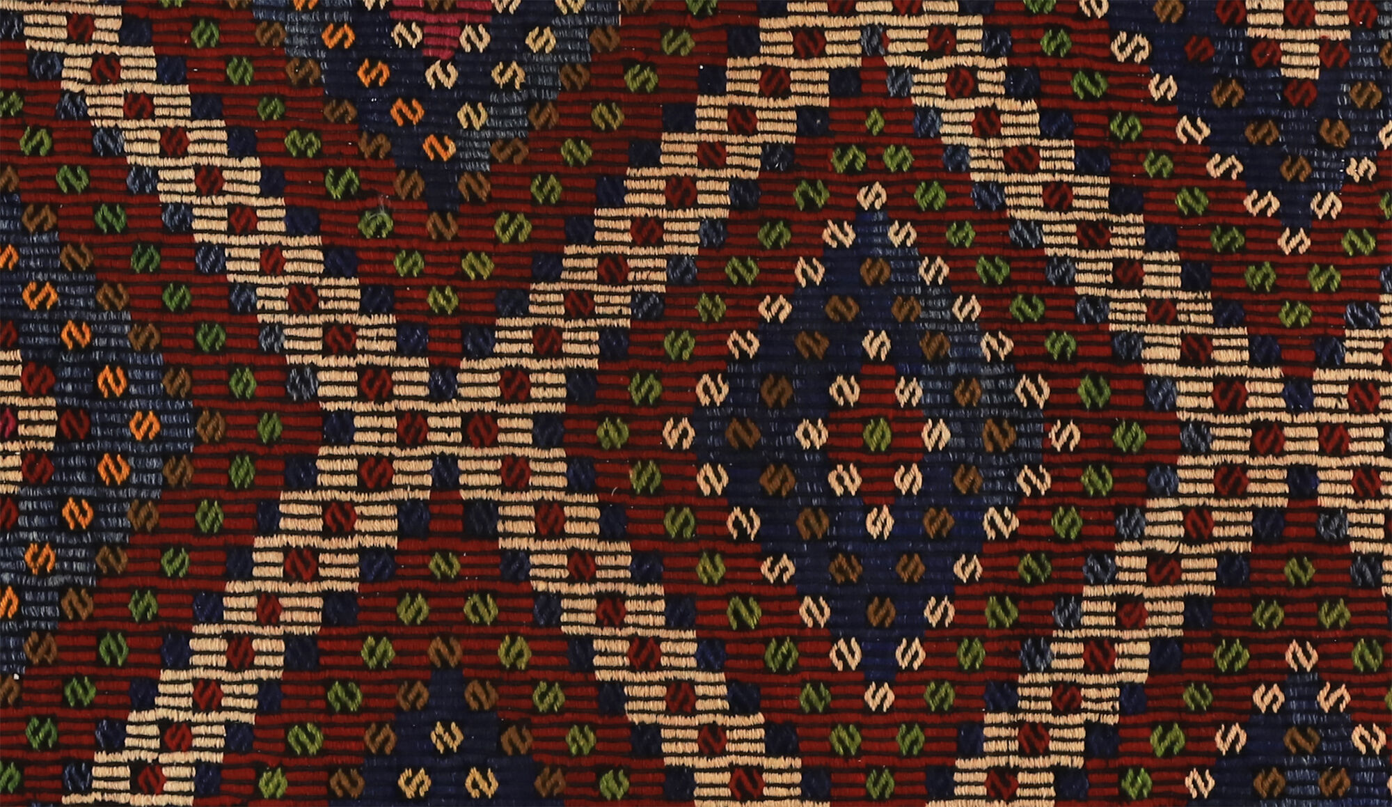 Anatolian handmade kilim rug 330 cm x 205 cm