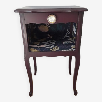 Revamped Louis XV style bedside table