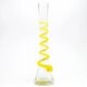 Postmodern vase, glass, Czechoslovakia, 1970s