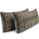 Set of 2 vintage Turkish cushion covers 41x122 cm