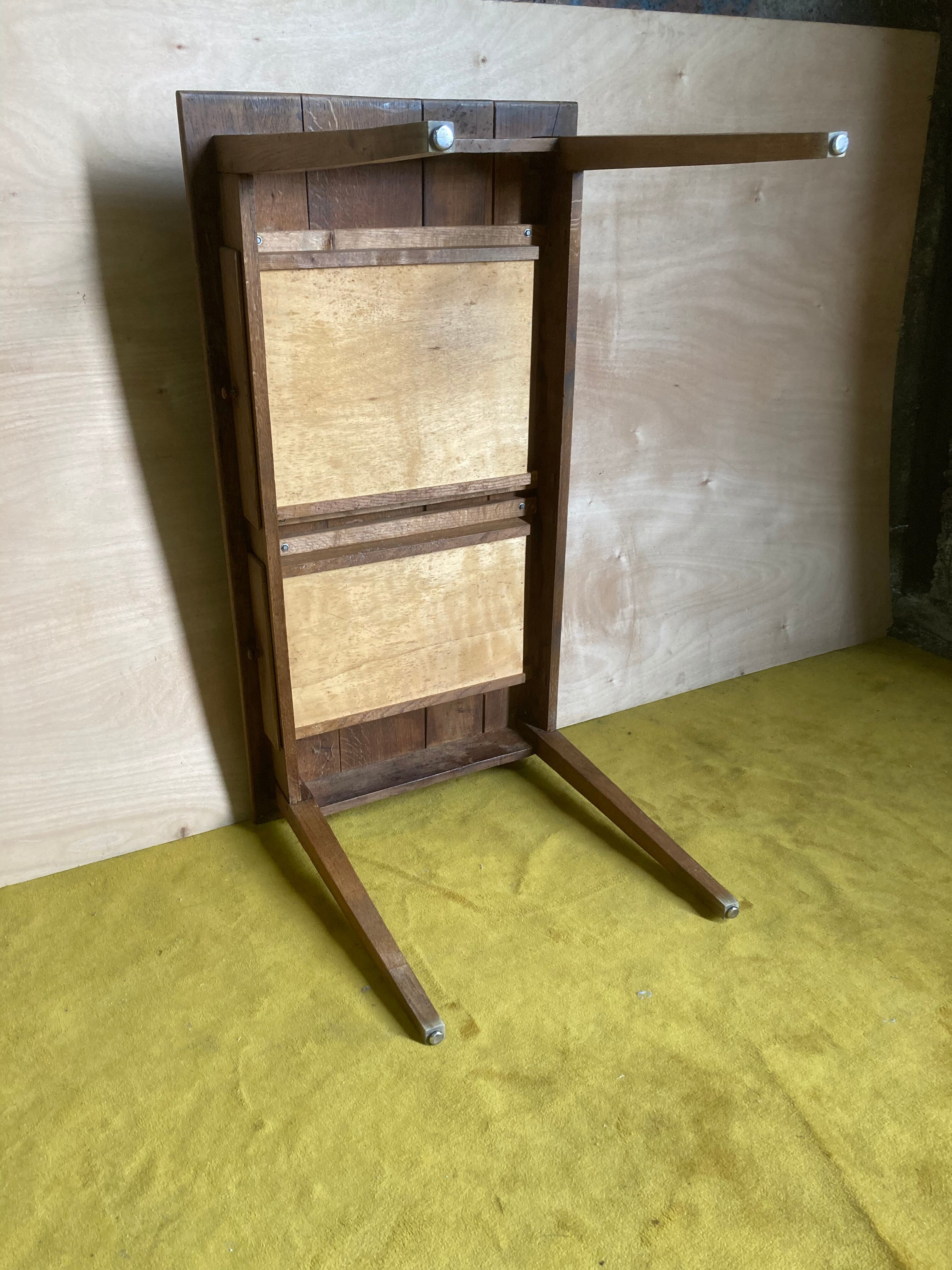 Real oak farmhouse table from the late 1800s.