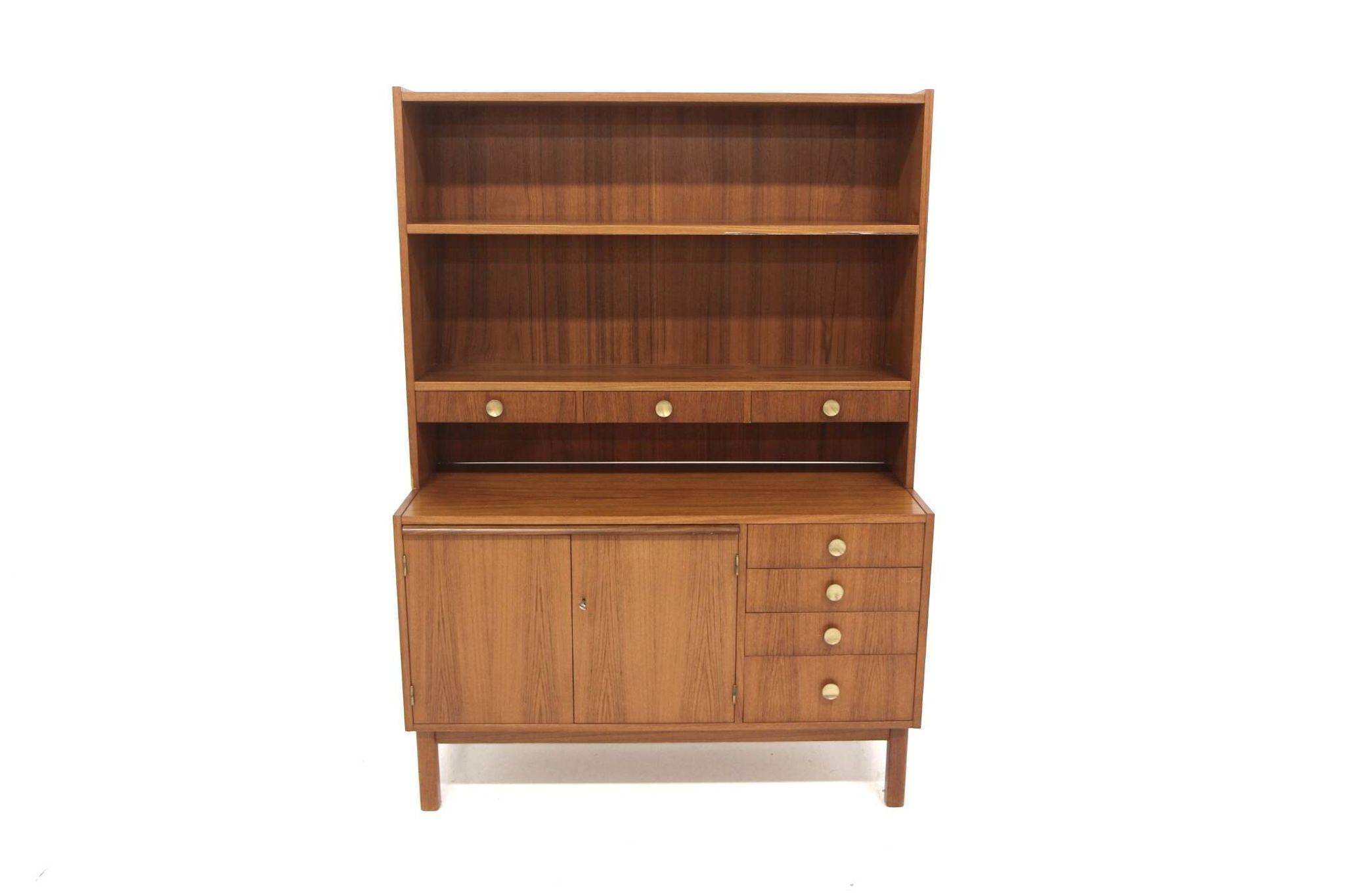 Secrétaire scandinave en teck, Suède, 1960