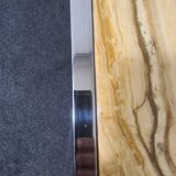 Vintage stone side table