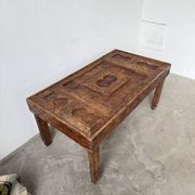 Savoyard folk art coffee table