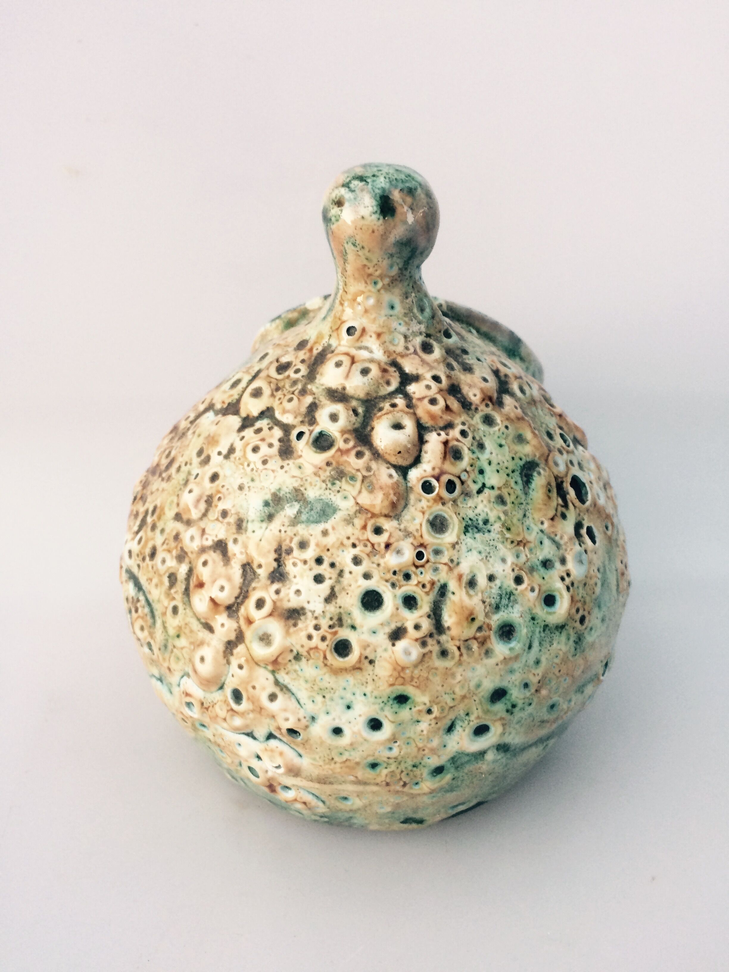 Carmamique pot - empty pocket vintage lava