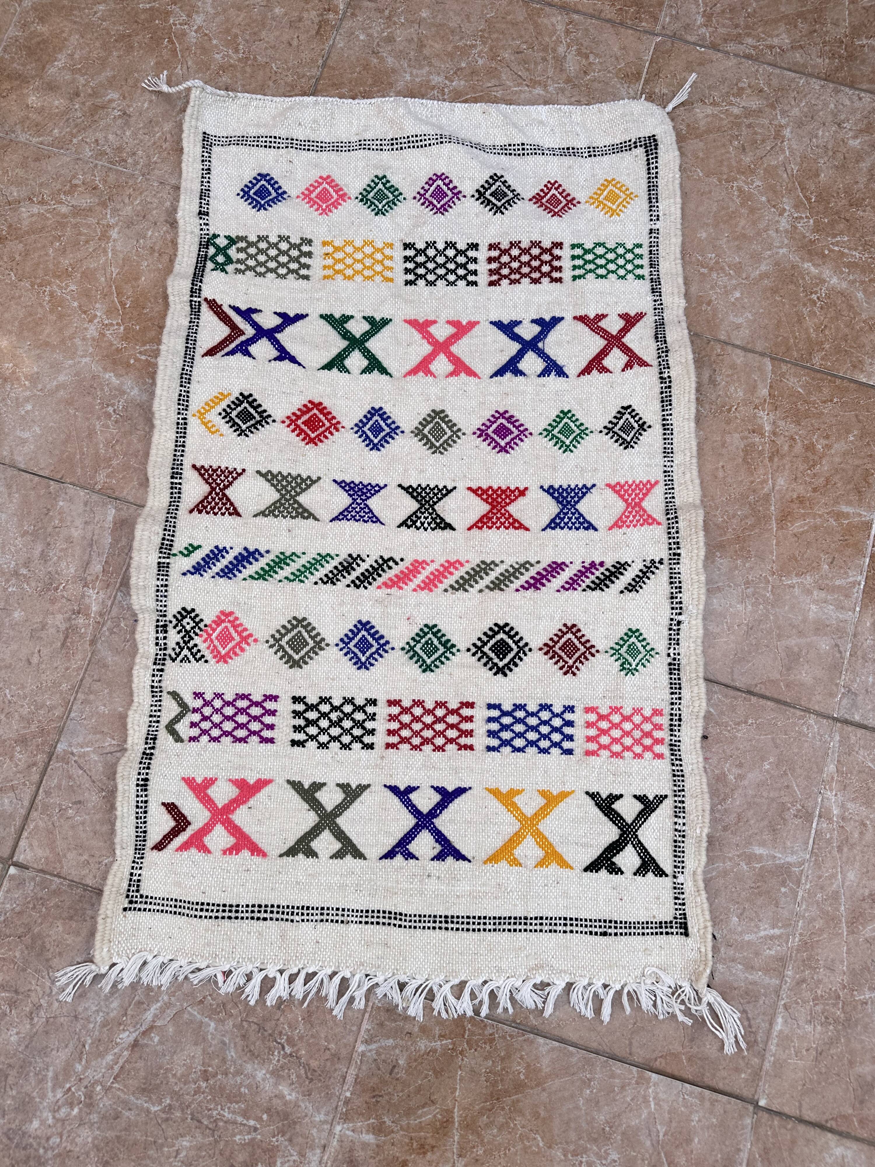 Moroccan kilim rug, Moroccan Hambal, kilim rug, 100% handmade
