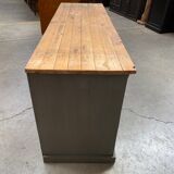 Old gray patina trade furniture