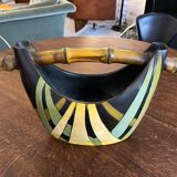 Basket shaped vase